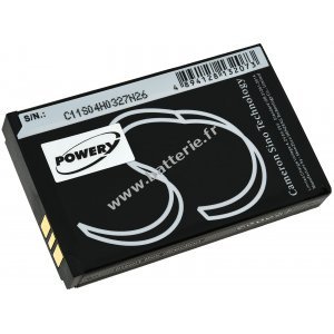 Batterie pour Babyphone BT 7500 / 7000 / Oricom SC860 / SC870 Type 093864