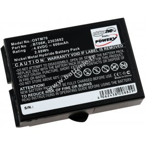 Batterie pour commande de grue Ikusi TM70 / type BT 06K