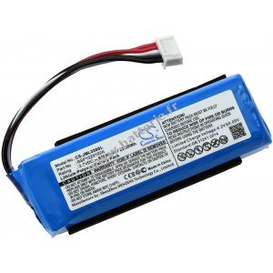 Batterie adapte  l'enceinte JBL Charge 3 / type GSP1029102A (attention  la polarit ! voir photo)