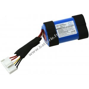 Batterie d'alimentation adapte  l'enceinte JBL Charge 4 / Charge 4 BLK / Charge 4 J