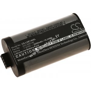 Batterie adapte aux haut-parleurs Logitech Ultimate Ears Boom 3, 984-001362, type 533-000146 et autres