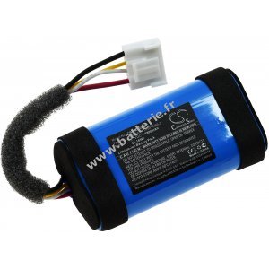 Batterie d'alimentation adapte au haut-parleur JBL Flip 5, type 1INR19/66-2 a.o.