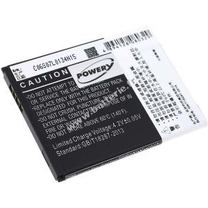 Batterie pour Alcatel One Touch 4005D / Type TLi014A1