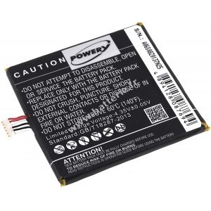 Batterie pour Alcatel OT-6012A / type TLP017A1