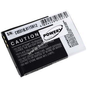 Batterie pour Emporia Telme C140 / type AK-C140