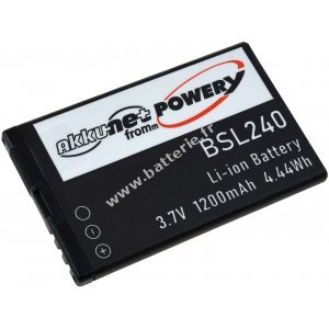 Batterie pour Beafon SL240 / type SL140/SL240