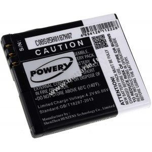 Batterie pour Beafon SL660 / type SL670