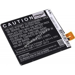 Batterie pour Sony Ericsson Xperia ZT2 ultra / type 1277-4767.1