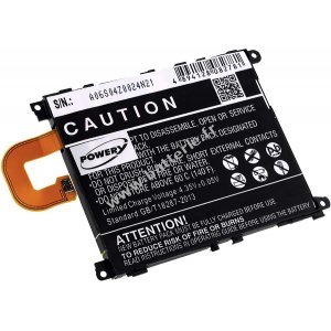 Batterie pour Sony Ericsson Xperia Z1 / type LIS1525ERPC