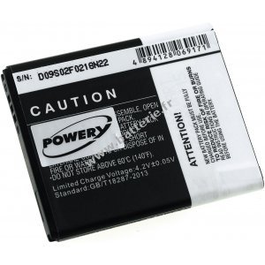 Batterie pour smartphone Samsung Galaxy 551 / Wave 533 / GT-i5510 / type EB494353VU