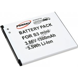 Batterie pour Samsung Galaxy S3 mini / GT-I8190 / type EB-FIM7FLU