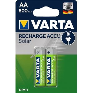 Varta Batterie Mignon 800mAh NiMH 2pcs blister