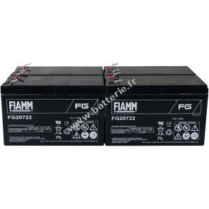 Batterie de remplacement pour FIAMM USV APC Smart-UPS SUA1500RMI2U
