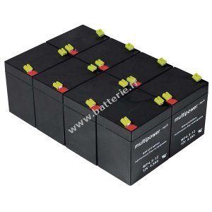 Batterie rechargeable de remplacement pour USV APC Smart-UPS 2200 RM 2U