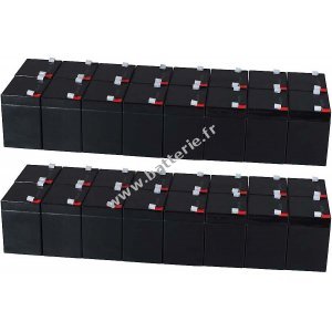 Batterie gel-plomb Powery pour USV APC Smart-UPS RT 10000 RM