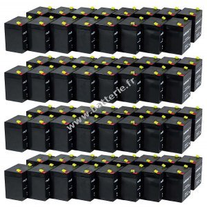 Batterie rechargeable de remplacement pour USV APC Smart-UPS RT 15K RM