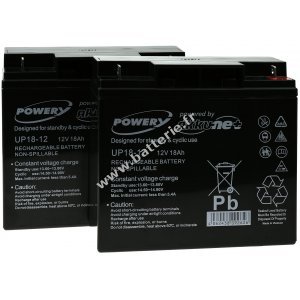 Batterie gel-plomb Powery pour USV APC Smart-UPS 1500