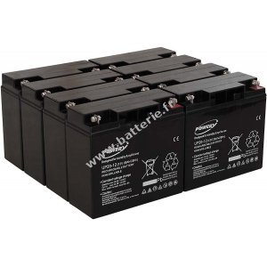 Batterie gel-plomb pour USV APC Smart-UPS SUA5000RMI5U 20Ah (remplace les 18Ah)