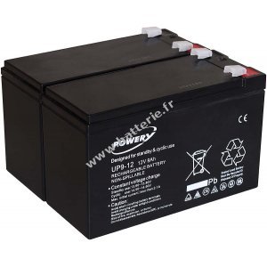 Batterie gel-plomb pour USV APC Smart-UPS 750 9Ah 12V