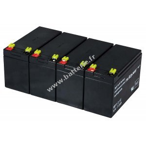 Batterie rechargeable de remplacement pour USV APC Smart-UPS SC 1500 - 2U Rackmount/Tower