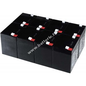 Batterie gel-plomb Powery pour USV APC RBC43