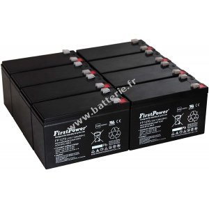 Batterie gel-plomb FirstPower pour USV APC RBC105 7Ah 12V