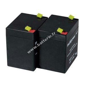 Batterie rechargeable de remplacement pour APC RBC20