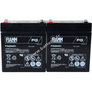 Batterie de remplacement pour FIAMM APC RBC20