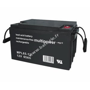 Batterie au plomb (multipower ) MPL65-12I Vds