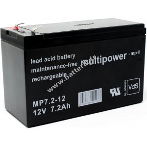Batterie au plomb (multipower ) MP7.2-12 Vds