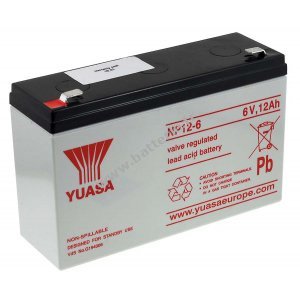 YUASA Batterie au plomb-acide NP12-6 Vds