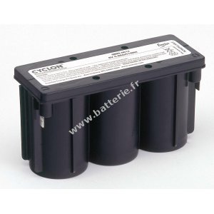 Enersys / Hawker Batterie au plomb, monobloc (X Cell 1x3) Cyclon 0809-0012 6V 5.0Ah