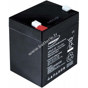 Powery Batterie plomb-gel 12V 4,5Ah