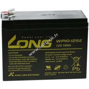 KungLong Batterie au plomb WP10-12SE 12 Volt 10Ah rsistante aux cycles