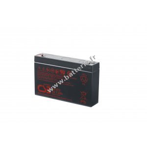 CSB Batterie de secours au plomb GP645 6V 7,2Ah