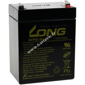 KungLong Batterie au plomb WP2.9-12T 2,9Ah 12V