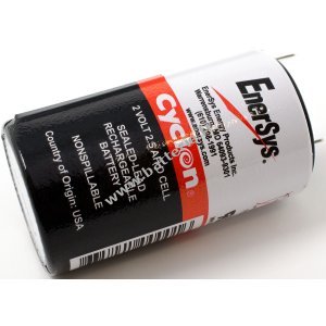 Enersys / Hawker Batterie au plomb, cellule au plomb D Cyclon 0810-0004 2V 2.5Ah