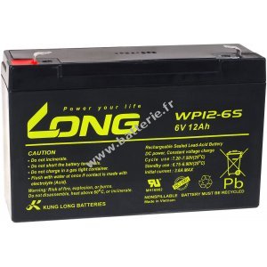 KungLong Batterie au plomb WP12-6S