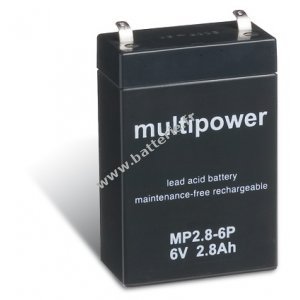 Batterie au plomb (multipower ) MP2,8-6P