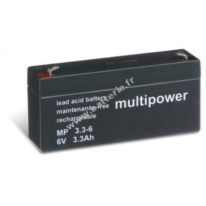 Batterie au plomb (multipower ) MP3,3-6