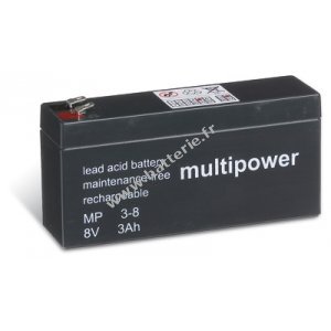 Batterie au plomb (multipower ) MP3-8