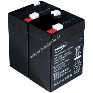 Batterie plomb pour Panasonic LC-R064R5P