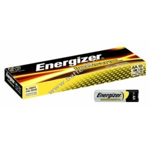 Energizer Pack de piles alcalines industrielles LR6 / EN91 AA Mignon de 10