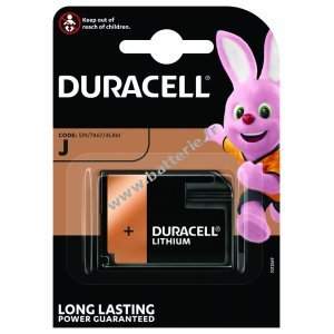 Batterie Duracell Flatpack 7K67 4LR61 Type J 1er blister