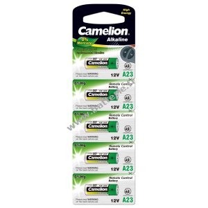 Batterie Camelion A23 R23A LR23A MN21 23GA 12,0Volt 5pcs blister