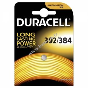 Duracell Pile bouton SR41/ SR736W/ type 384/ 392 1er blister