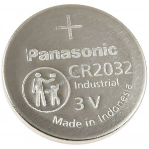 Panasonic Pile bouton lithium CR2032 / DL2032 / ECR2032 1 pice dtache