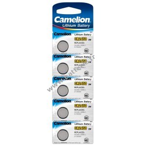 Camelion Pile au lithium CR2450 3V 5 pack blister