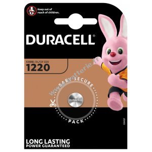 Duracell Pile bouton lithium DL1220 / CR1220 1er blister