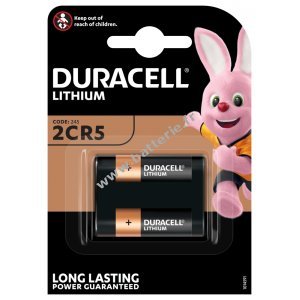 Batterie Duracell Photo M3 Type 2CR5 / 2CR5M / 245 1er blister